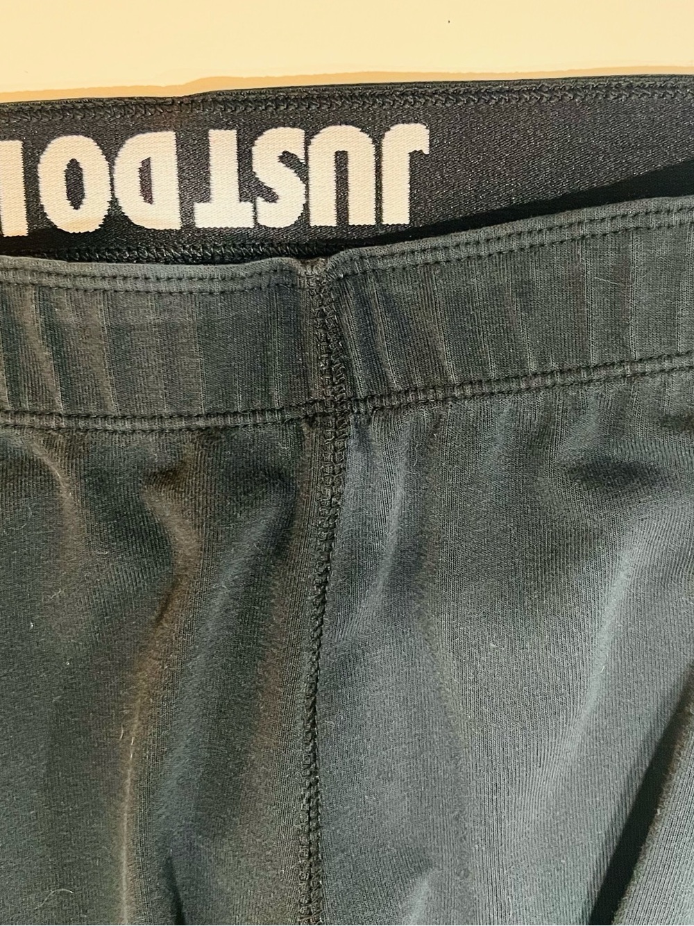 Nike Black Leggings with Gold Logo Detail - Picture 7 of 9